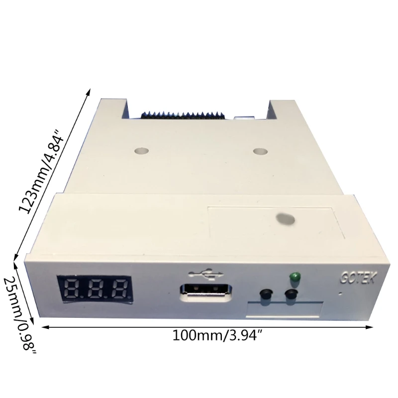 Free Shipping SFRM72-FU-DL Normal Version 4.84 Inch 1.44MB USB FDD FLOPPY DRIVE EMULATOR GOTEK | Компьютеры и офис