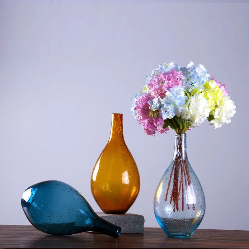 Стеклянная ваза Strongwell в скандинавском стиле современные креативные вазы