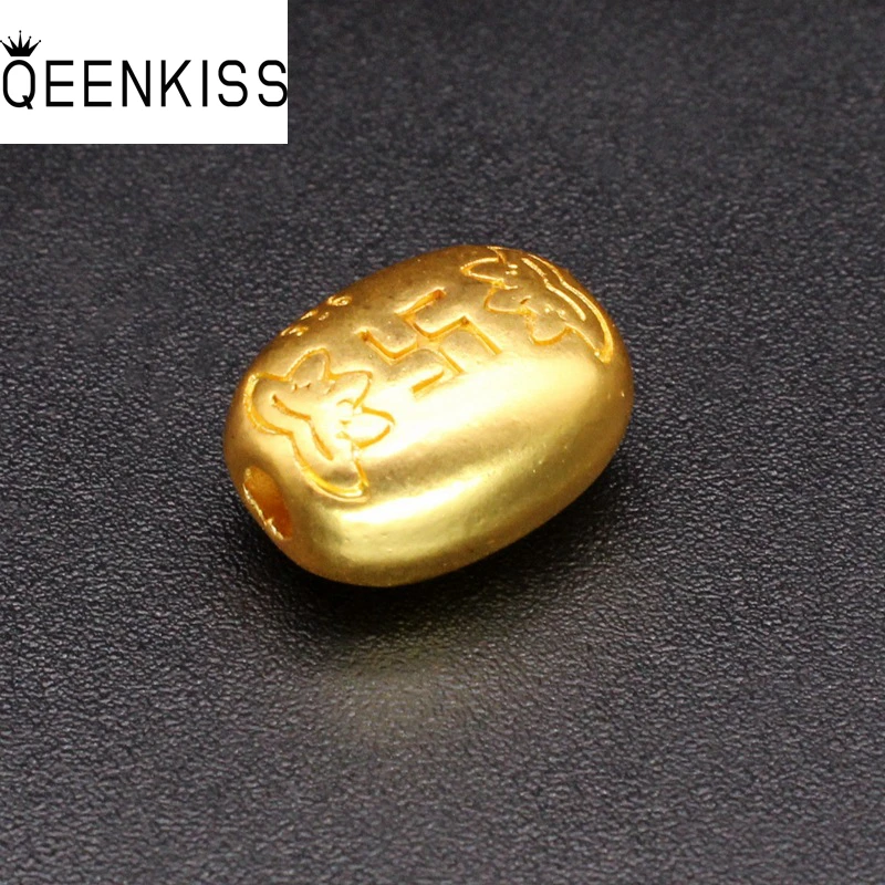 

QEENKISS AC970 2021Fine DIY Jewelry Making Accessories Findings Fittings Bracelet Necklace Looses Vintage JIXIANG Spacer Beads