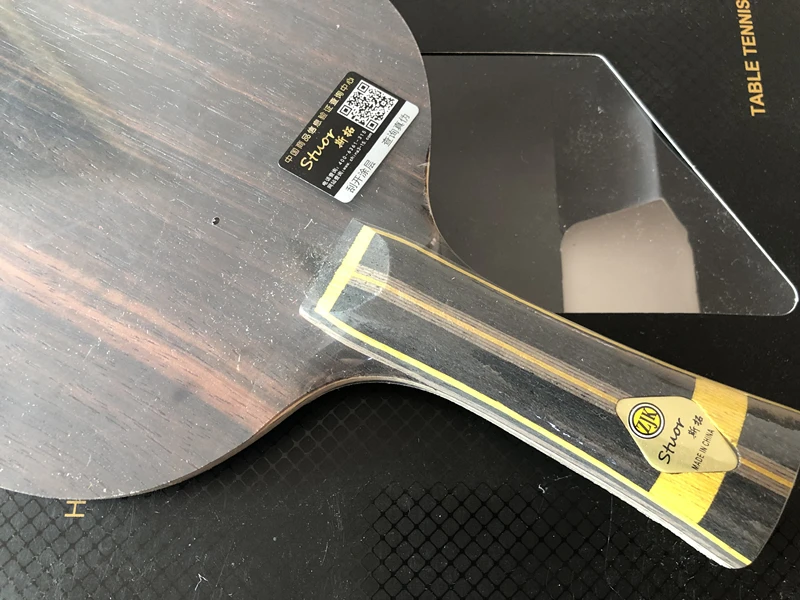 Stuor 19 новые черные золотые провинции(Ebony Innerforce ALC, OFF+) лезвие для настольного тенниса ракетка для Пинг-Понга Летучая Мышь