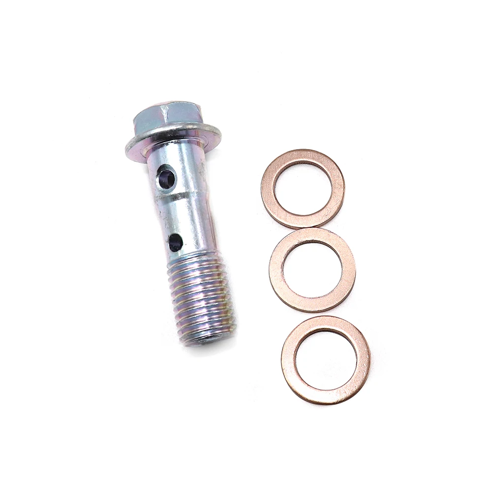 

M10 * 1,25 тормозной мастер цилиндр Масляный шланг винт банджо болт мотоциклетная универсальная трубка винты для труб Болты M10 * 22*1,25 M10 * 32*1,25