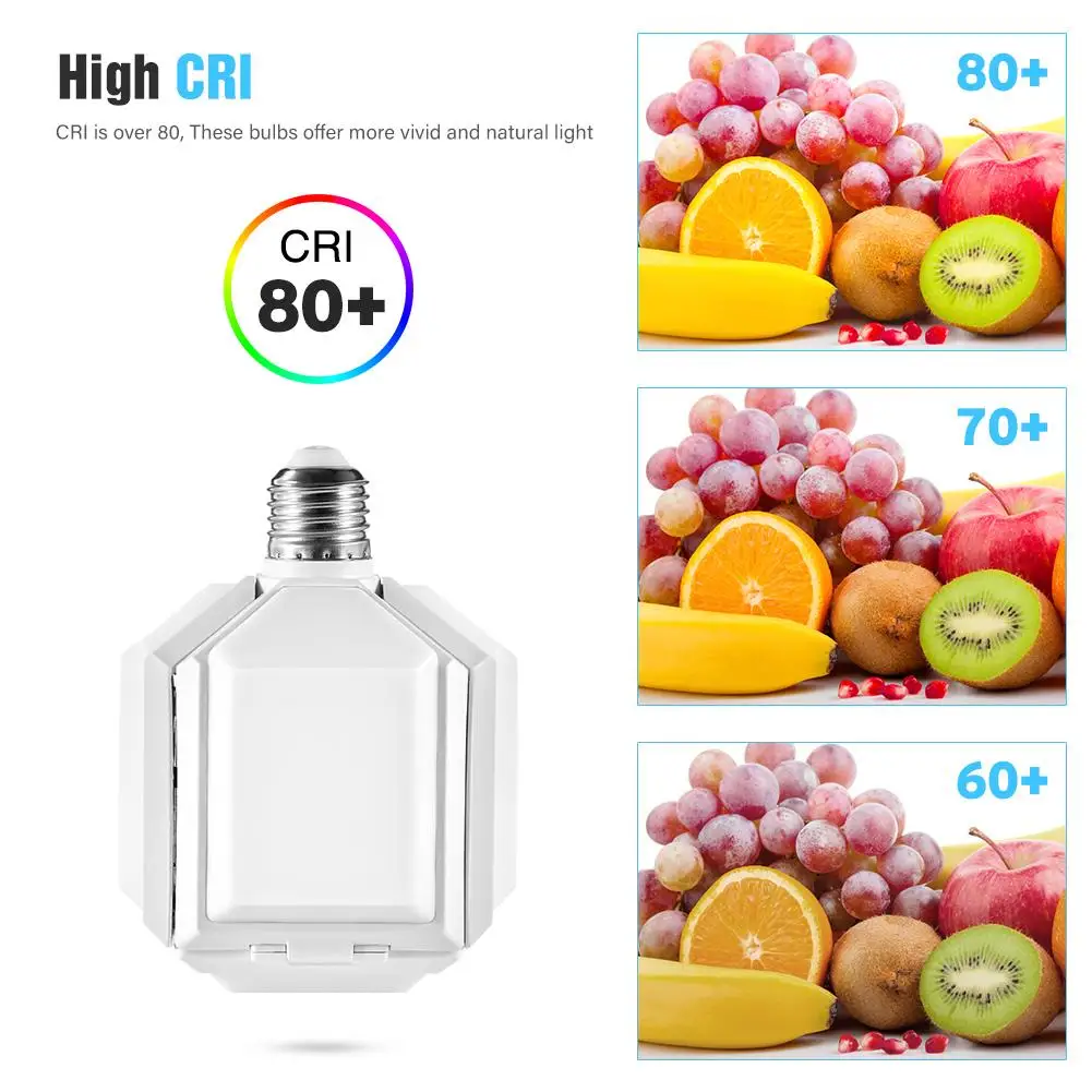 Промышленная светодиодная лампа Складной Безопасный квадратный гаражный