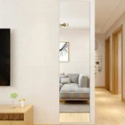 4 шт зеркальная фотоакриловая квадратная самоклеящаяся комбинированная стена фотоэлемент домашний декор DIY искусство 30*30 см * 0,2 мм
