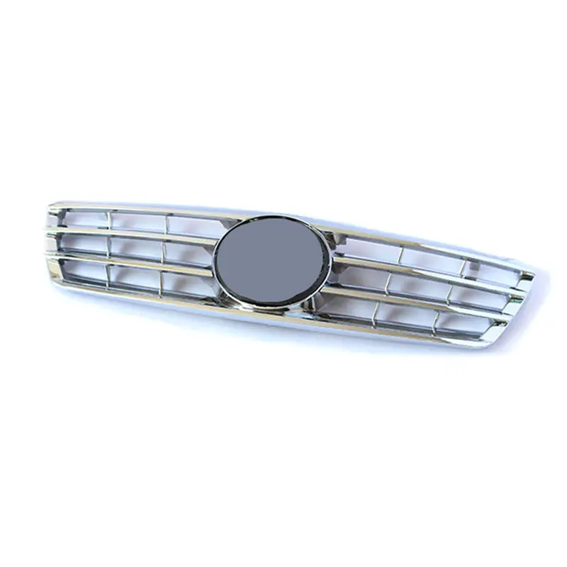 Глянцевая черная решетка для переднего бампера автомобиля BENZ C Class W203 ABS Материал