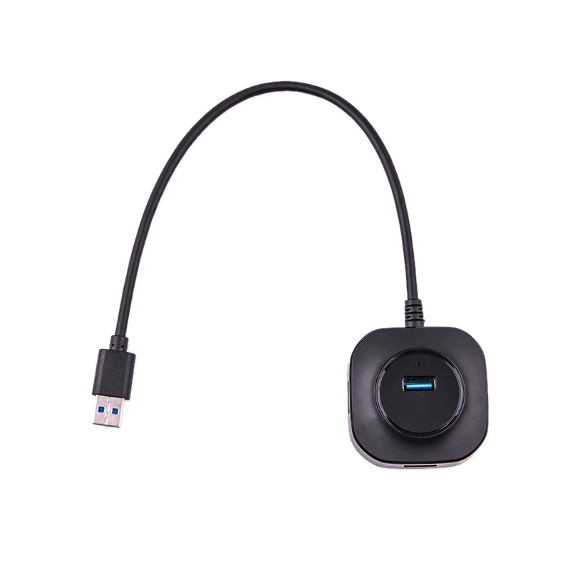 4 портовый USB 3 0/2 0 концентратор адаптер переменного тока сплиттер для Win XP/2000/7/Vista