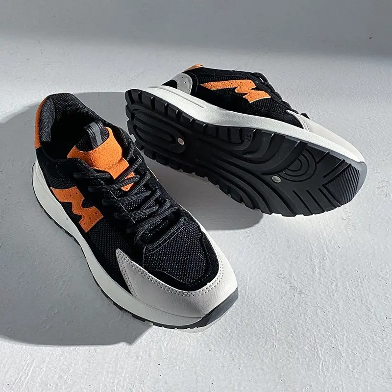 

2021 Spring New Style Women Shoes Students Daddy Shoes Sports Shoes Breathable Color Matching Women' Sneakers