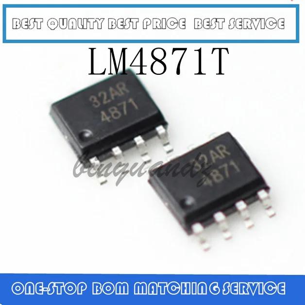 

30PCS~100PCS LM4871 LM4871T SOP-8