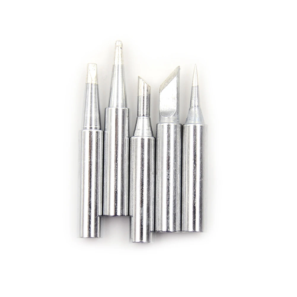 

Hot 5pcs Electric Soldering Irons P36 Soldering Station Conical Bevel 60W Solder Iron Tip