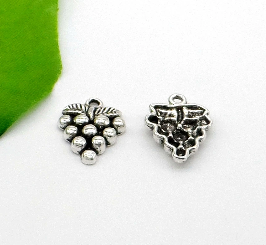 Free Shipping Wholesale 150 Pcs Tibetan Silver Grape Fit European Charms Pendant 20x15.5mm | Украшения и аксессуары