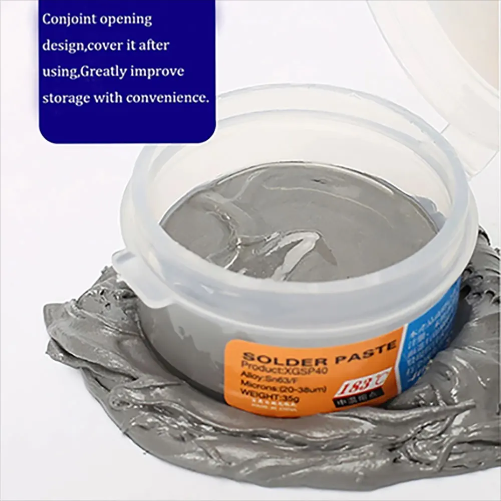 

MECHANIC Original Solder Paste XGSP80 Solder Paste Flux Melting Point 183 PCB Repair Stencil Welding Soldering Tool