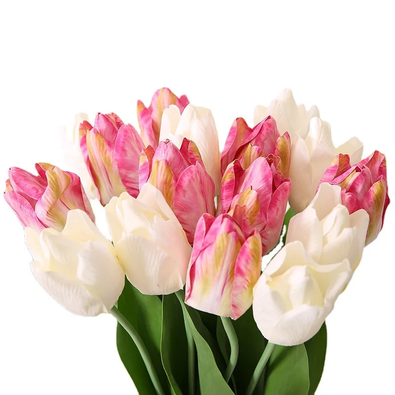 

I Pcs Ireland Elegant PU Mini Tulip Articial Flowers Home Wedding Decoration Simulation Plant Fake Plants