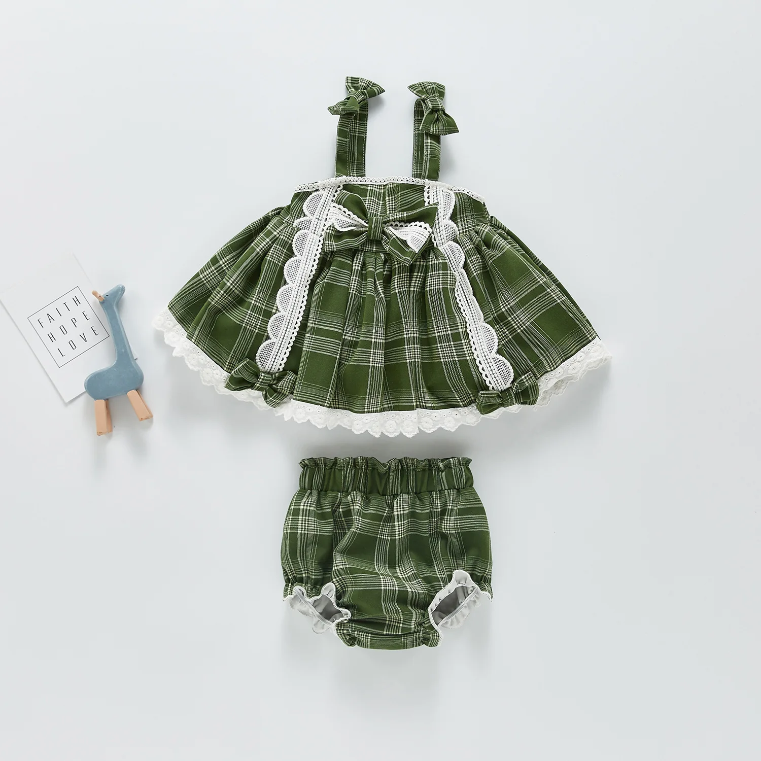 

Toddler Baby Girls Clothing Sets Autumn Infant Girl Sleeveless Sling Dress+pants 2pcs Suit Kids Cotton Casual Princess Dress Set