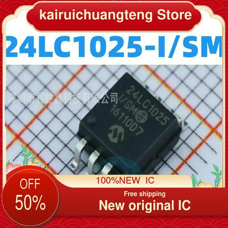 

10-200 шт. 24LC1025-I/SM 24LC1025-I 24LC1025 SOP8 новый оригинальный IC