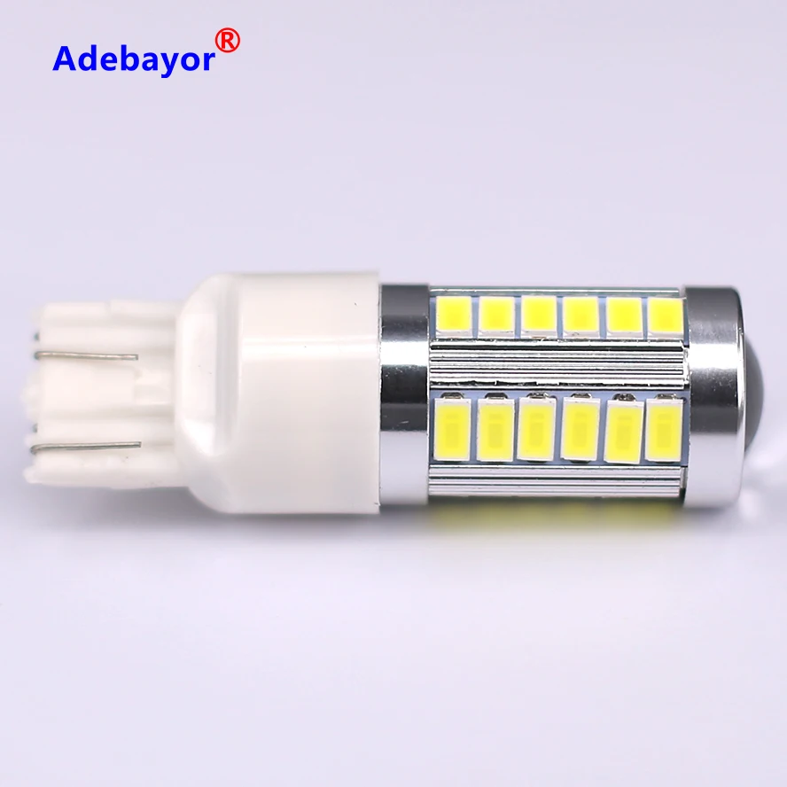 100 шт. 1156 1157 7443 33 SMD светодиодный 5630 5730 резервная туман светильник тормозные лампы