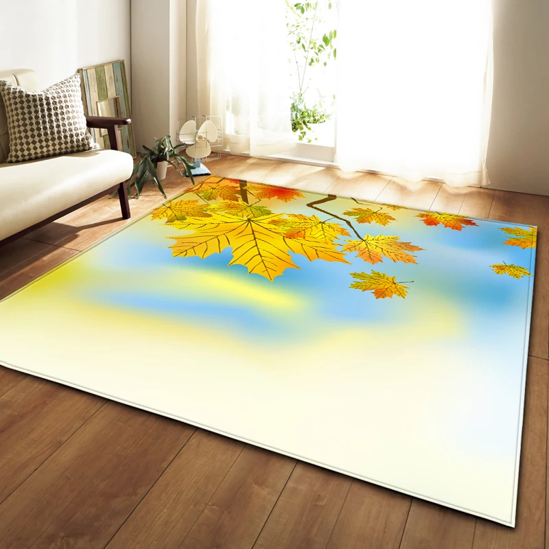 

Dining Room Carpet Non-slip Flannel Bedroom Area Rug Kids Room Play Mat Living Room Carpets Home Floor Mat Pad Toilet