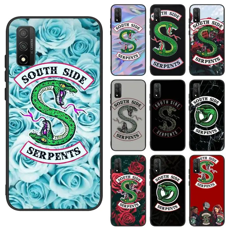 

Southside Serpents Phone Case for Samsung A71 A80 A91 A01 A02 A11 A12 A21S A31 A32 A20E M10 M11 M20 M30 M31 M31S M21 cover