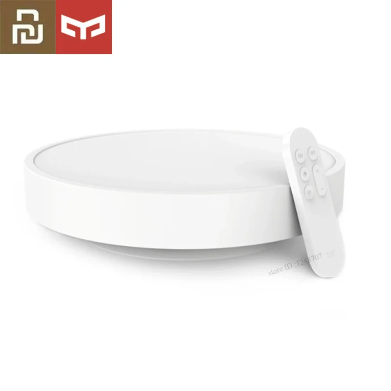 Remote With Battery Xiaomi Yee светильник, потолочный светильник, умный пульт дистанционного управления, приложение, Wi-Fi, Bluetooth, умный светодиодный, цветной, IP60, пылезащитный - Цвет: Remote With Battery