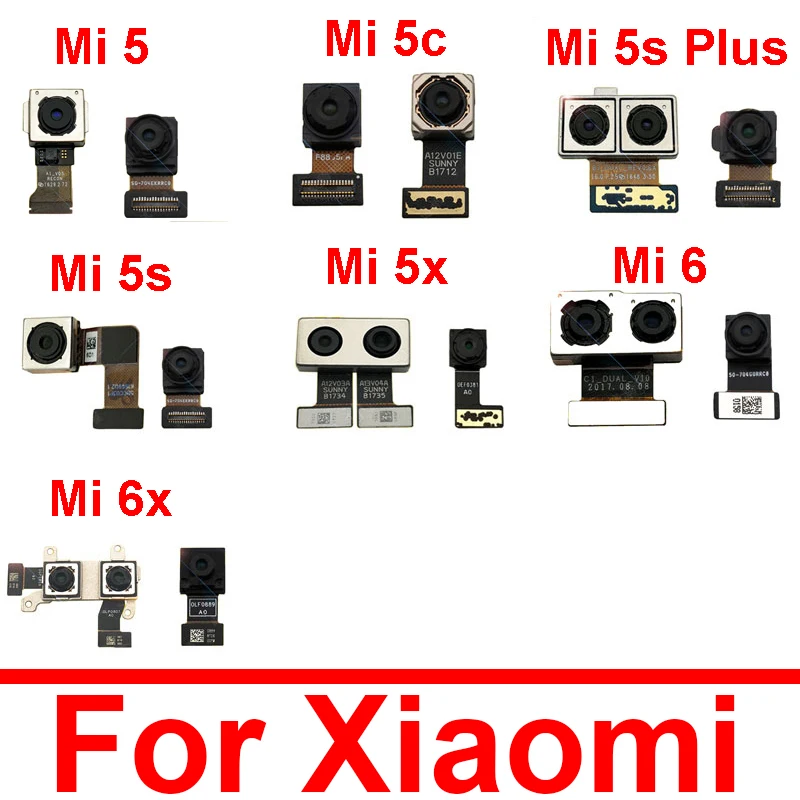 Módulo de cámara trasera y frontal para Xiaomi Mi 5 5c 5s...