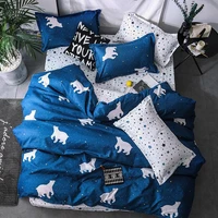 40 home textile cartoon polar bear bedding sets childrens beddingset bed linen duvet cover bed sheet pillowcasebed sets