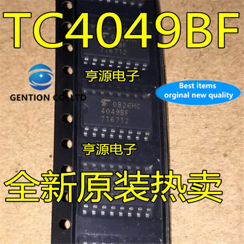 

10Pcs TC4049BF 4049BF SOP16-5.2MM in stock 100% new and original