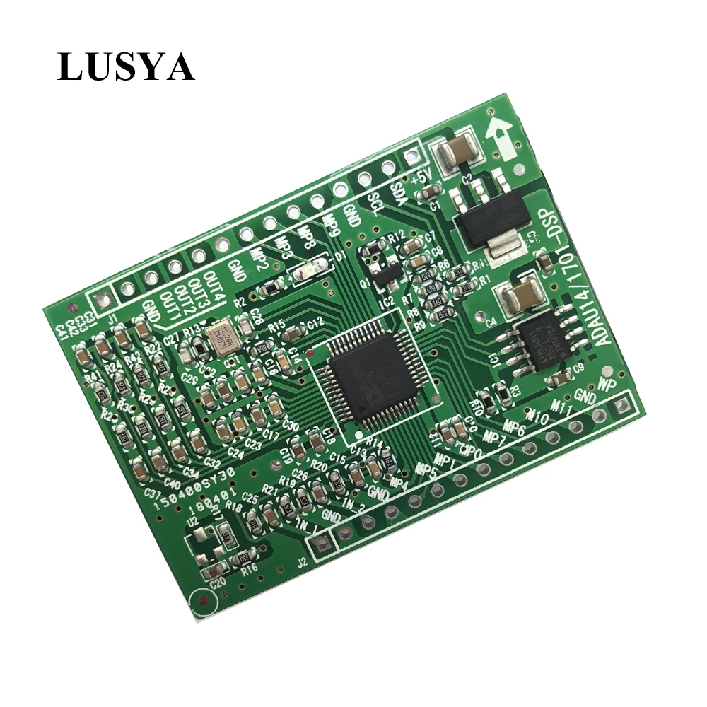 Lusya ADAU1401 DSPmini обучающая плата 28/56 бит аудио подходит для ADAU1401/1701/1702 T0527|Запасные