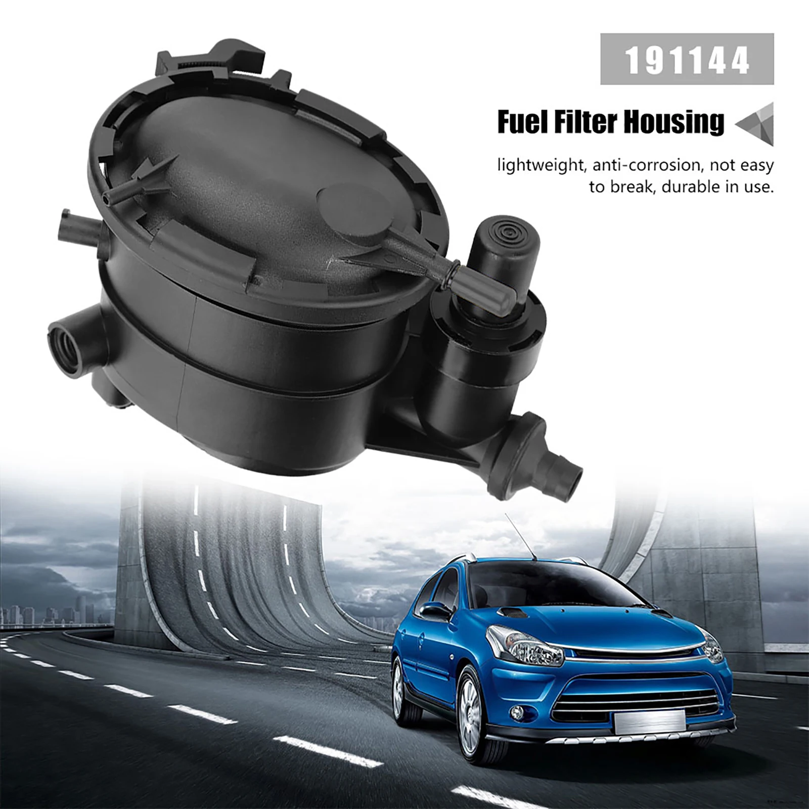 Топливный фильтр + корпус подходит для Xsara Berlingo Peugeot 206 306 Partner Expert 1.9D DW8 FC446 191144 |