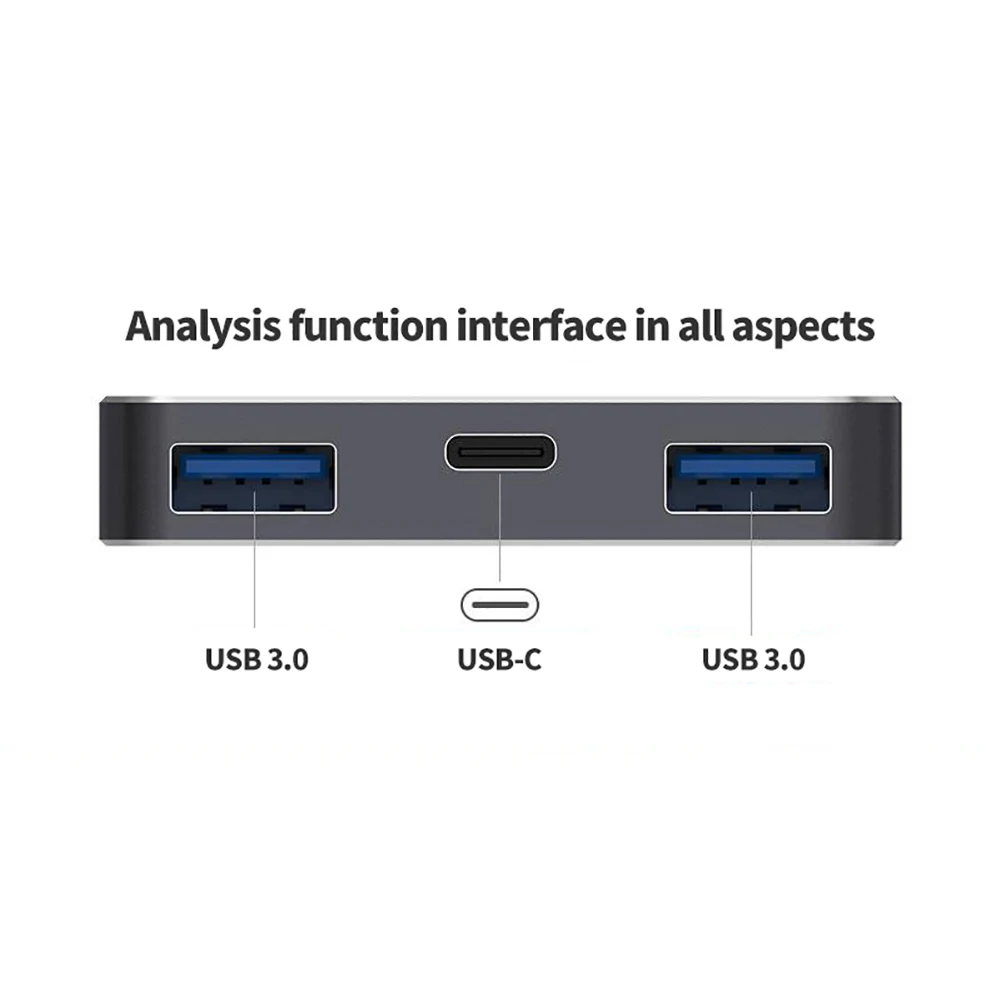 

USB C hub 3 in 1 Type C docking station USB hub with indicator light, support PD fast charging durable USB C hub Macbook Pro