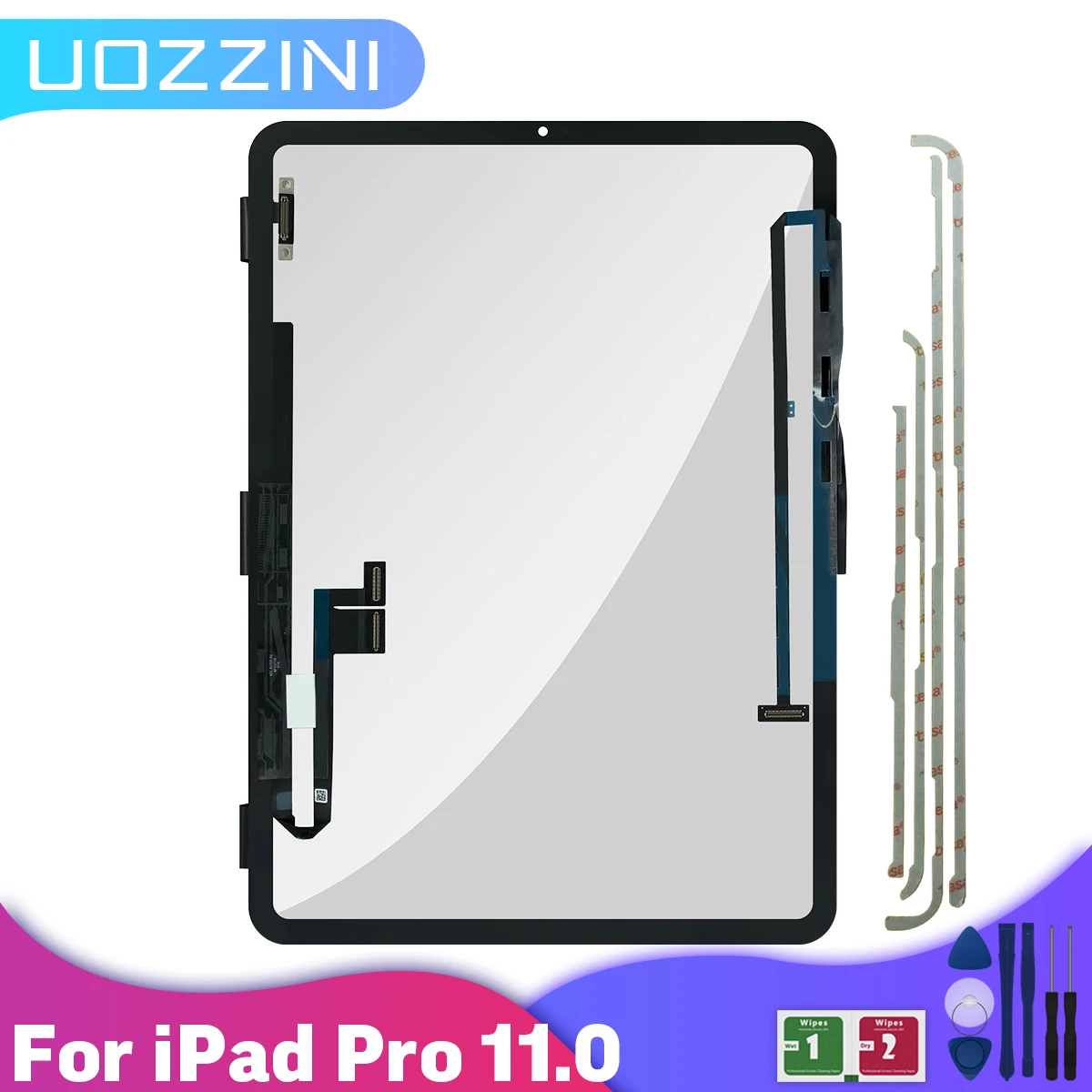 100% протестированный для iPad Pro 11 A1934 A1980/A1979 сенсорный экран стеклянный дигитайзер