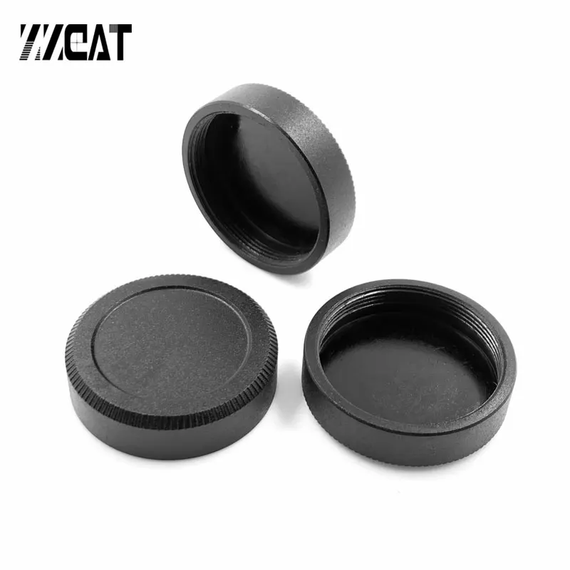 

Полностью металлическая защитная крышка для объектива C-Mount внутренняя резьба 25,4 мм объективы камеры Пылезащитная Крышка для камеры C-Mount и объектива