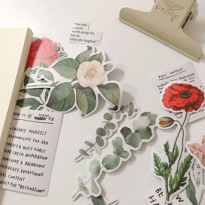 22 шт./пакет эвкалипт шаровидный цветок Стикеры DIY ремесло Скрапбукинг альбом