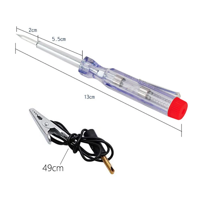 

Car Accessories Car Circuit Tester Pen Voltage Electrical Auto Automotive Light Probe Pen Detector Diagnostic Test Tools