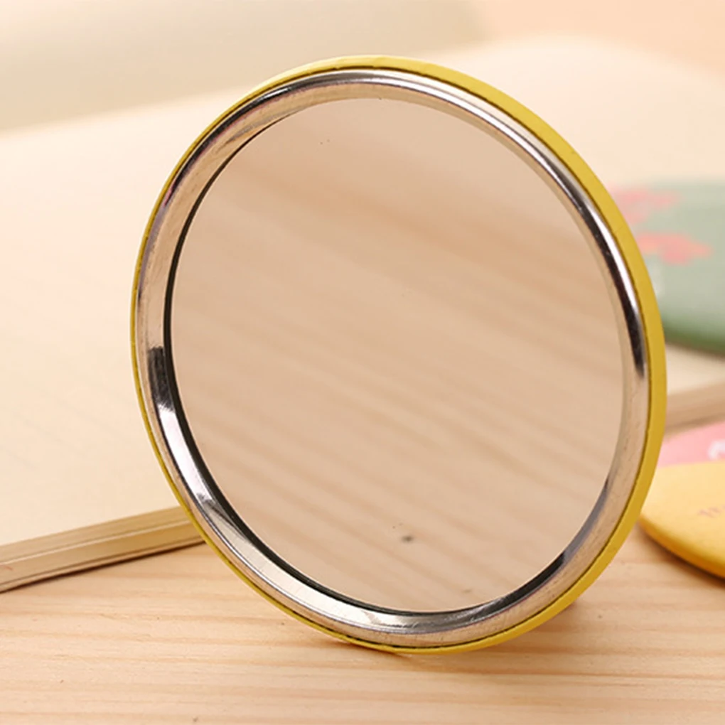 Голубое портативное косметическое зеркало zoo1 шт. для женщин милое мультяшное