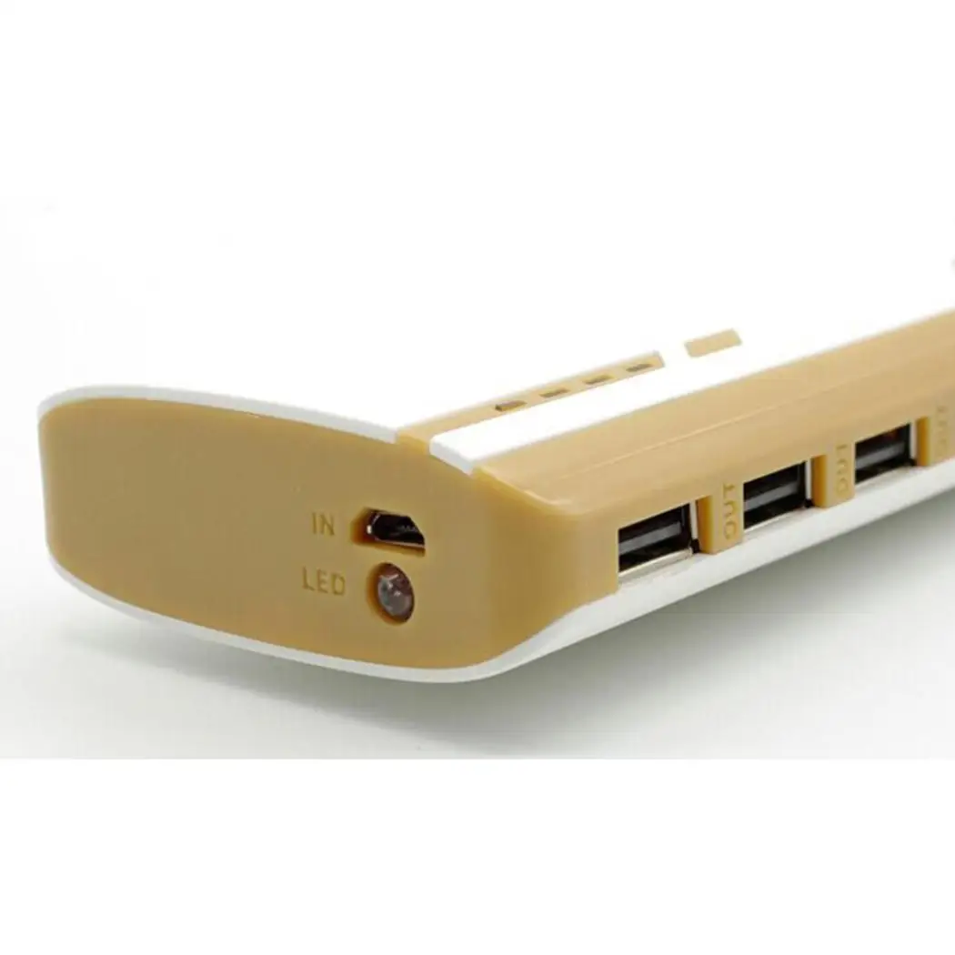 Внешний аккумулятор на 20000 мАч внешний портативное зарядное устройство с 3 USB и ЖК