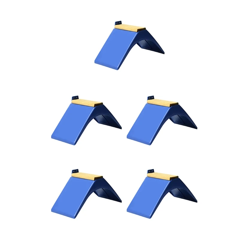 

5 шт. подставка для голубей с деревянной поверхностью, пластиковая рама, решетка для жилых голубей, долговечные принадлежности для ловли пти...