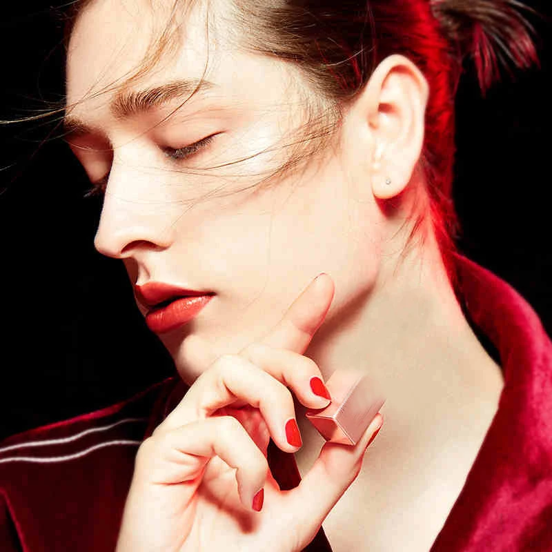 Губная помада пудра сладкого апельсина жемчуг для татуажа пигмент мануального