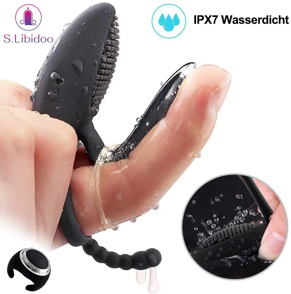 Пенис вибро кольцо член простата массаж Задержка эякуляции Стимулятор клитора