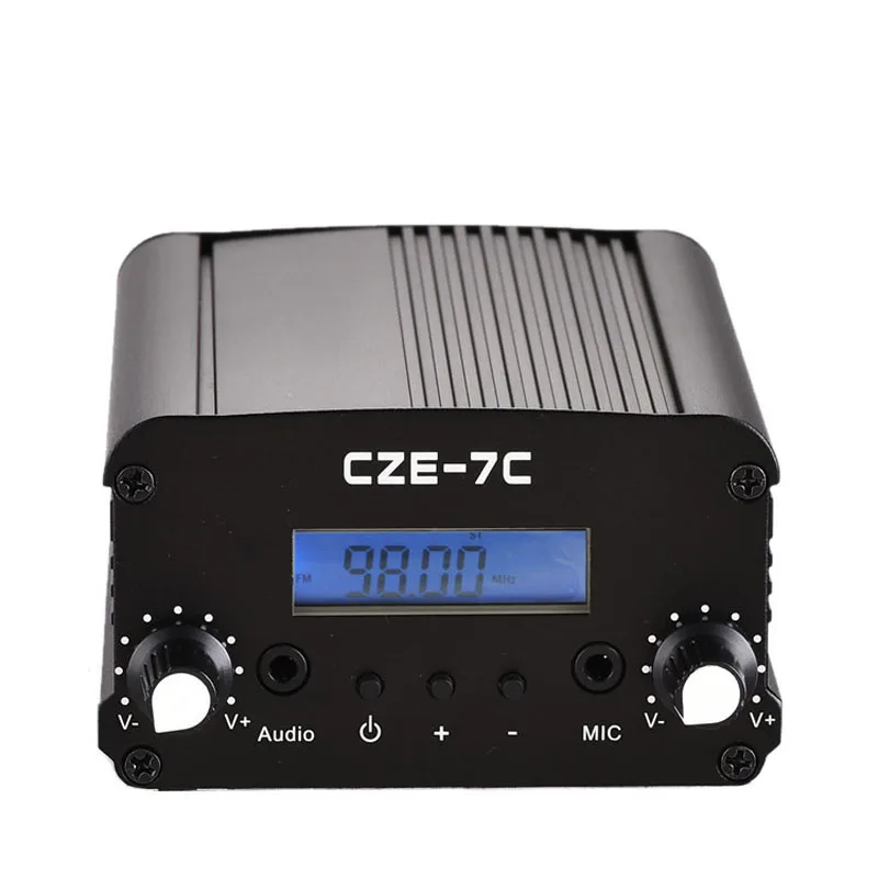 CZERF CZE-7C 76-108MHz Adjustable 7W PLL Stereo FM Transmitter Kit | Электроника
