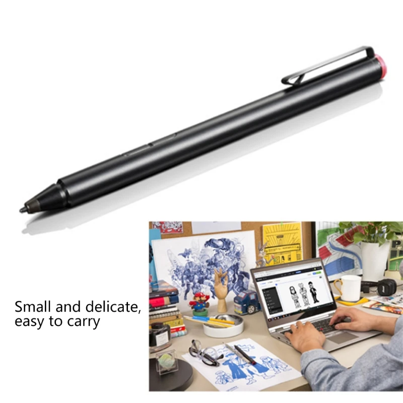2048 touch stylus pen for lenovo thinkpad yoga460260520530720900s miix 45 miix 510700710720 flex 15 active pen free global shipping