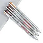 Карандаш для бровей 4 в 1, Водостойкий карандаш для бровей, стойкий, легкий цвет, корректор бровей, женский макияж, косметический инструмент