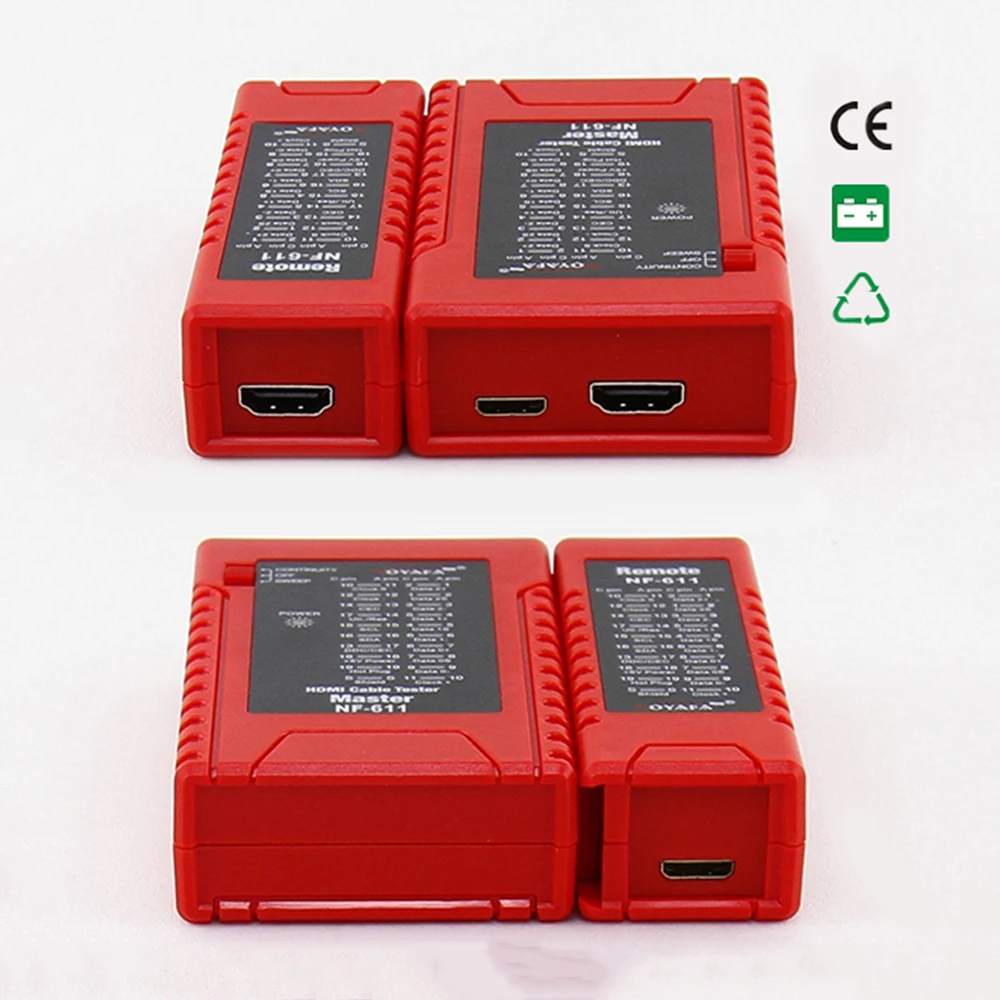 NOYAFA NF 611 Тестер кабеля HDMI метр Регулируемый режимов регулятор скорости &quotбыстро