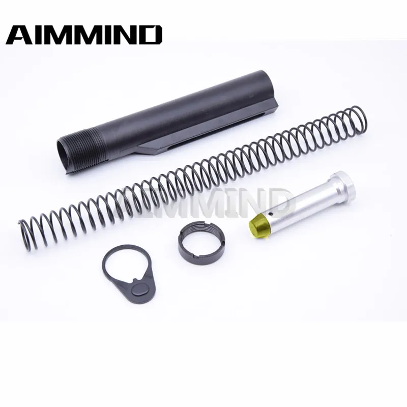 

Tactical Buffer Tube Kit Matte Aluminum High Precision MIL-spec Standard Craft Tube AR15 Accessories AR Buffer For M4 AR15 Rifl