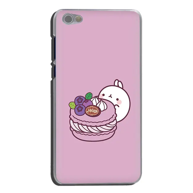 H6 EWAU kawaii чай с Molang кекс жесткий чехол для телефона для Xiaomi Redmi Note 4 4X5 6 7 8 pro 5A Prime - Цвет: H6