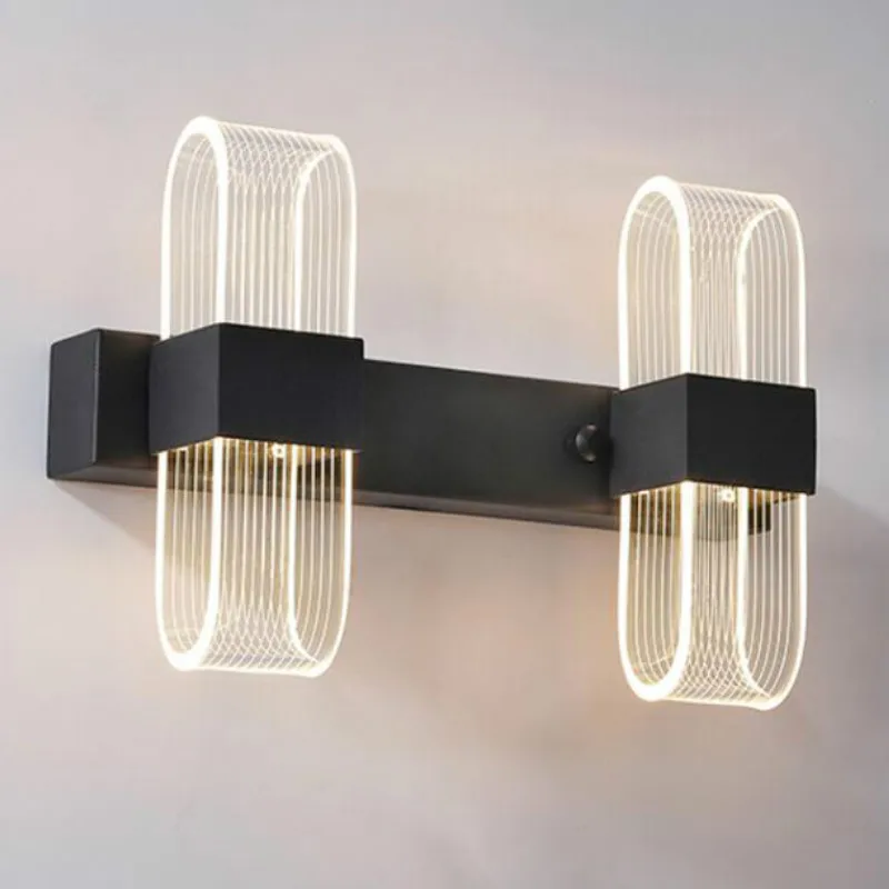 

Living room background decoration lamp wall bedroom personality simple modern Nordic corridor creative wall lamp LB51517