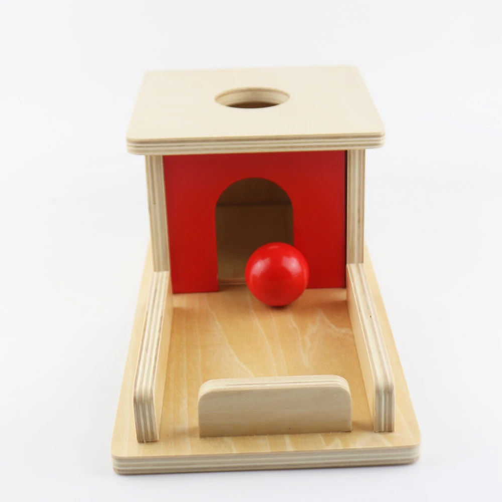 Игрушки Монтессори детский деревянный шар строительные материалы сенсорные