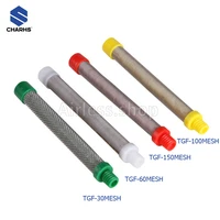 10pcs airless paint sprayer gun filter screw in type gun filter 3060100150 mesh for titan paint sprayer gun 304 stainless