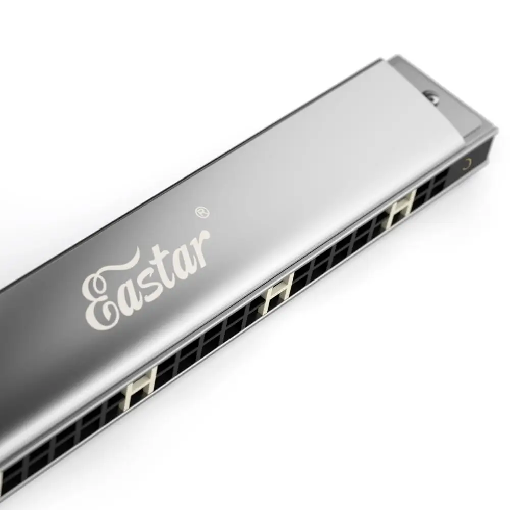 Eastar Pro Admiral, 24 Отверстия, тремоло, губная гармоника C, ключ для соревнований по производительности, губная гармошка для рта+ чехол, инструмент по дереву