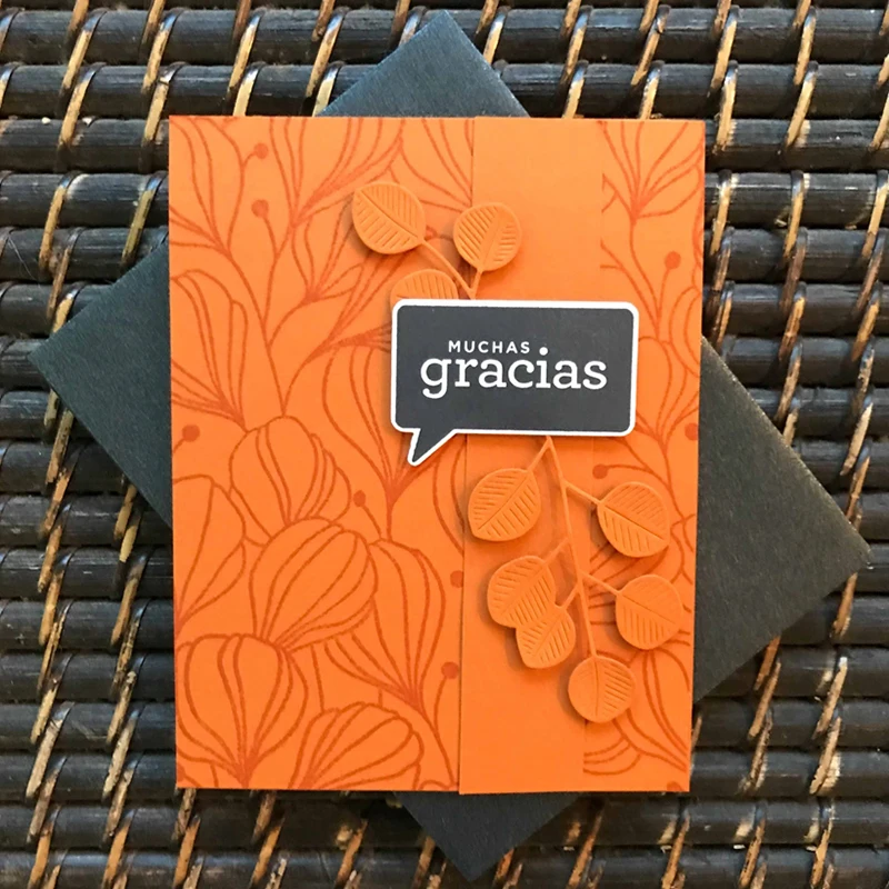 Новинка 2020 металлические пресс-формы для тиснения листьев и ветвей деревьев