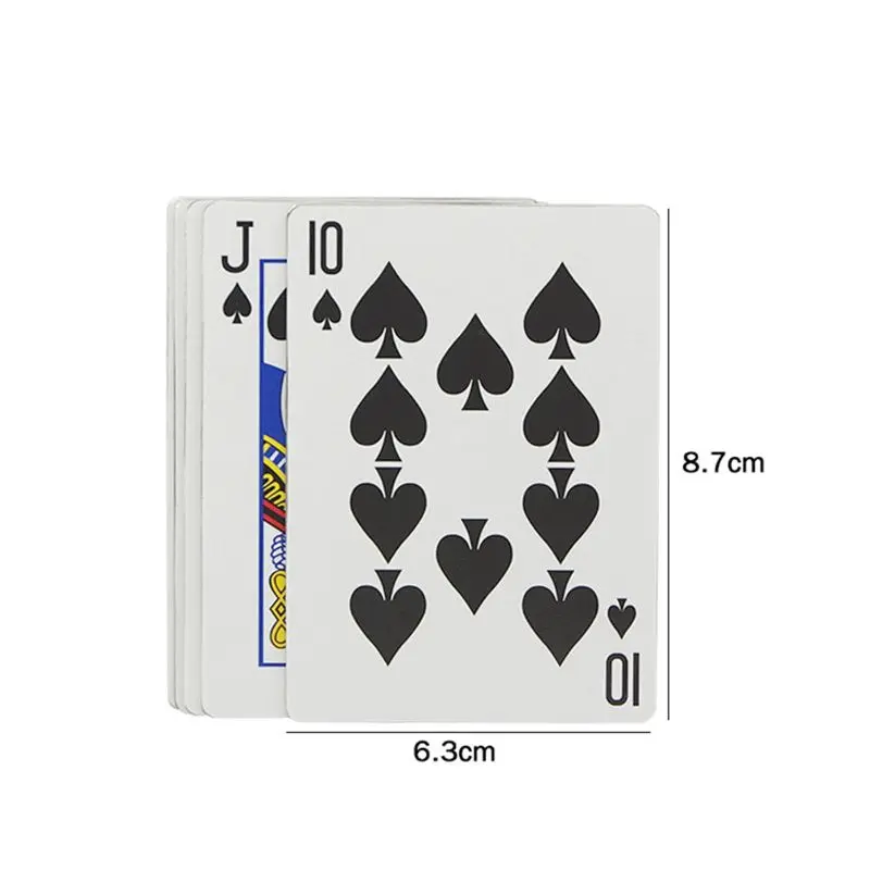 

5pcs Metal Playing Card, Flying Card, Dart Magic Toy Tricks Props