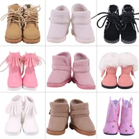 5cm doll shoes boots high top pu shoes for 14 5 inch nancy american paola reina dollbjd exo doll boots generation girls toy