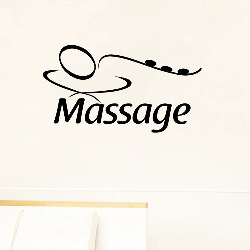 

Massage Spa Decal Beauty Salon Sticker Beauty Posters Vinyl Wall Decals Decor Mural Beauty Salon Spa Sticker